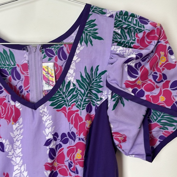 Vintage Hawaiian Almost Paradis Dress - Picture 9 of 9